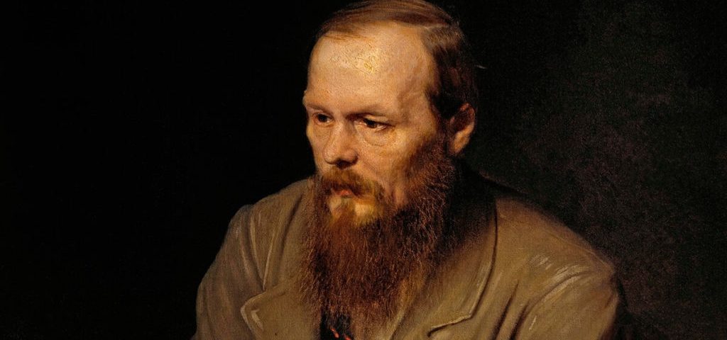 Pintura de um homem branco com barba e cabelos ruivos.